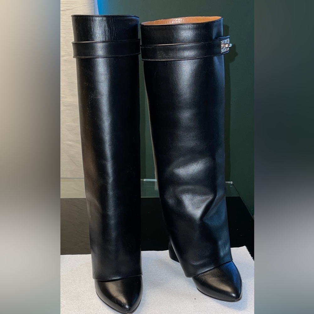 Givenchy Black Over the Knee Boots